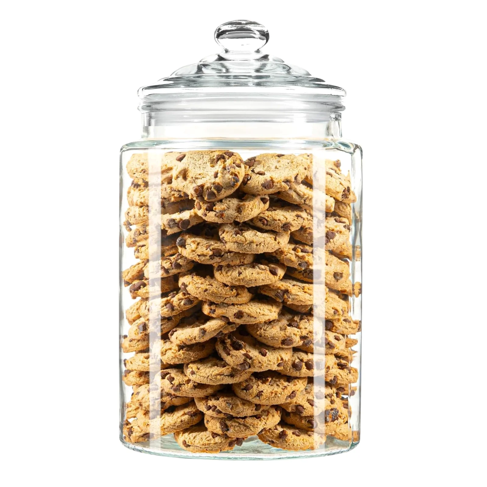 kitchentoolz Tall Glass Cookie Jar, 1.5 Gallon