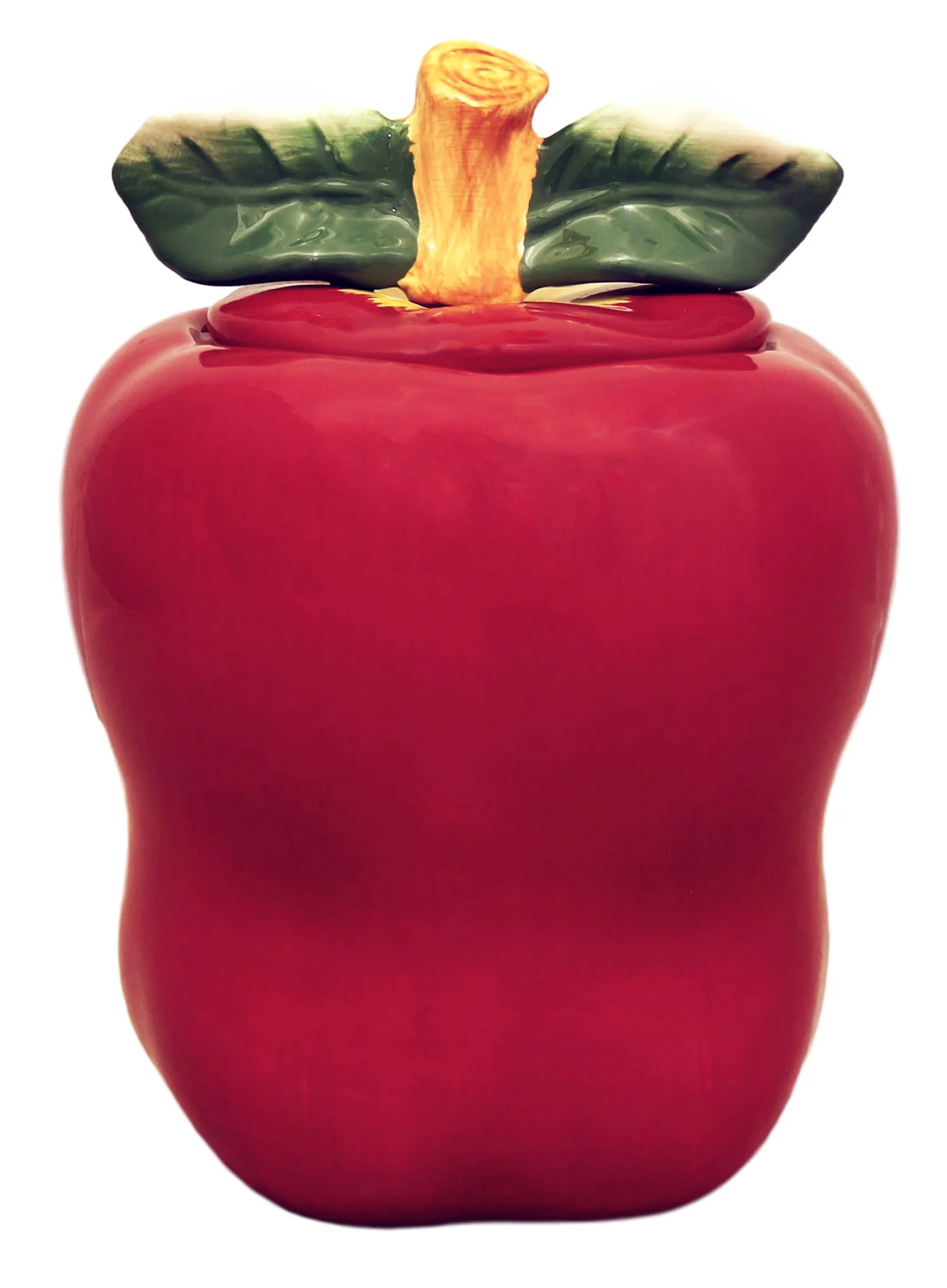 ACK New Tuscany Red Apple Cookie Jar