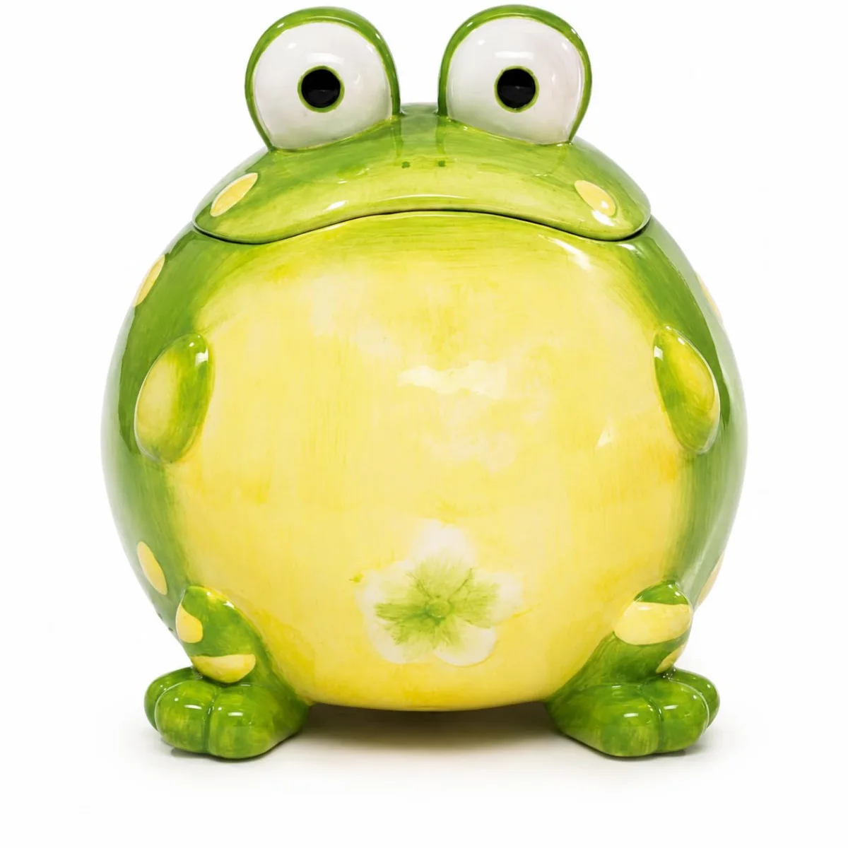 burton+BURTON Toby the Toad Frog Cookie Jar