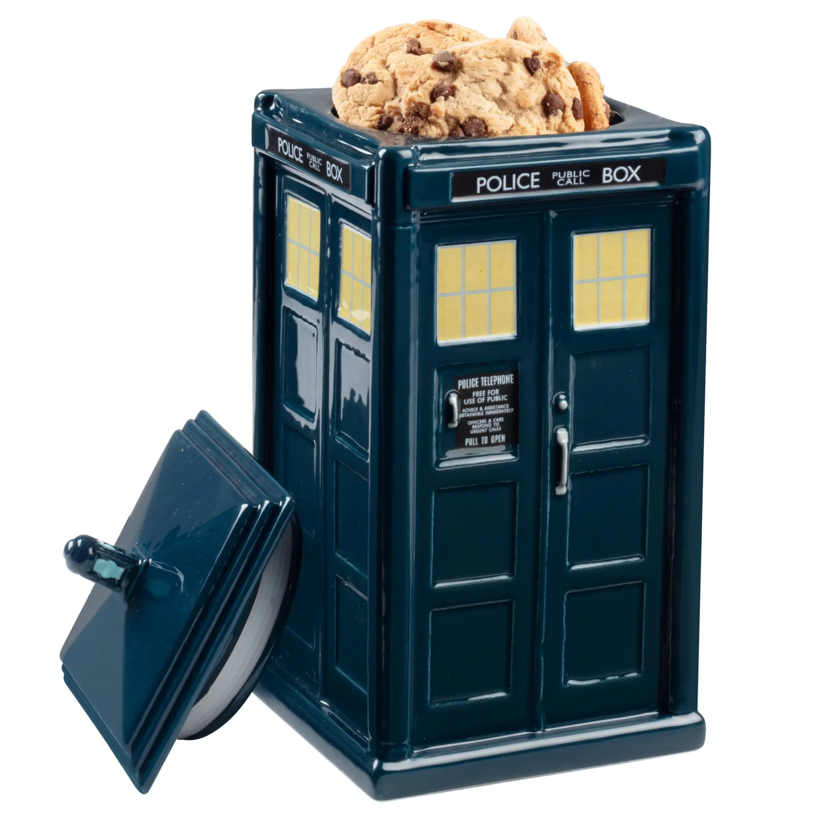 Doctor Who TARDIS Ceramic Cookie Jar