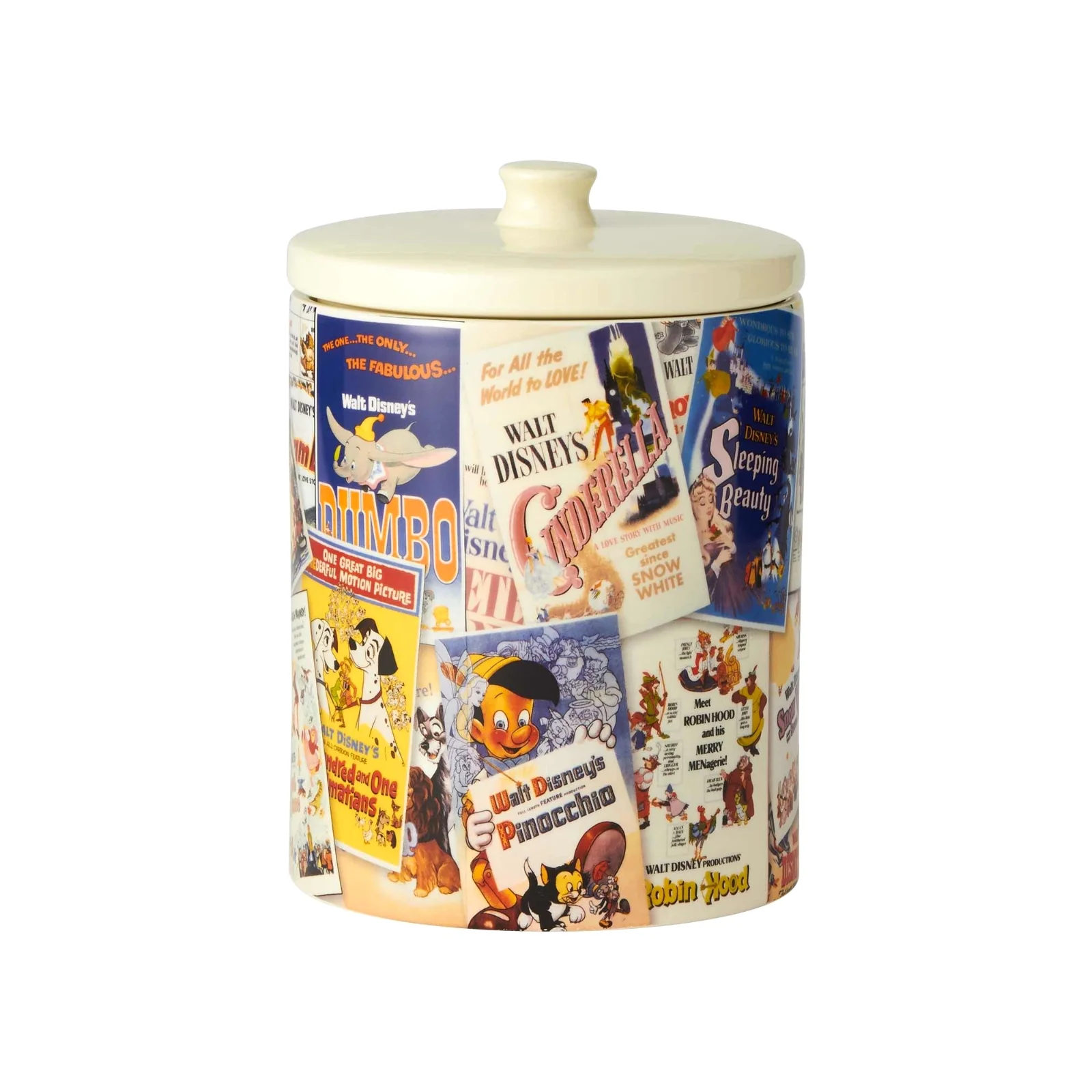 Enesco Disney Classic Film Posters Cookie Jar