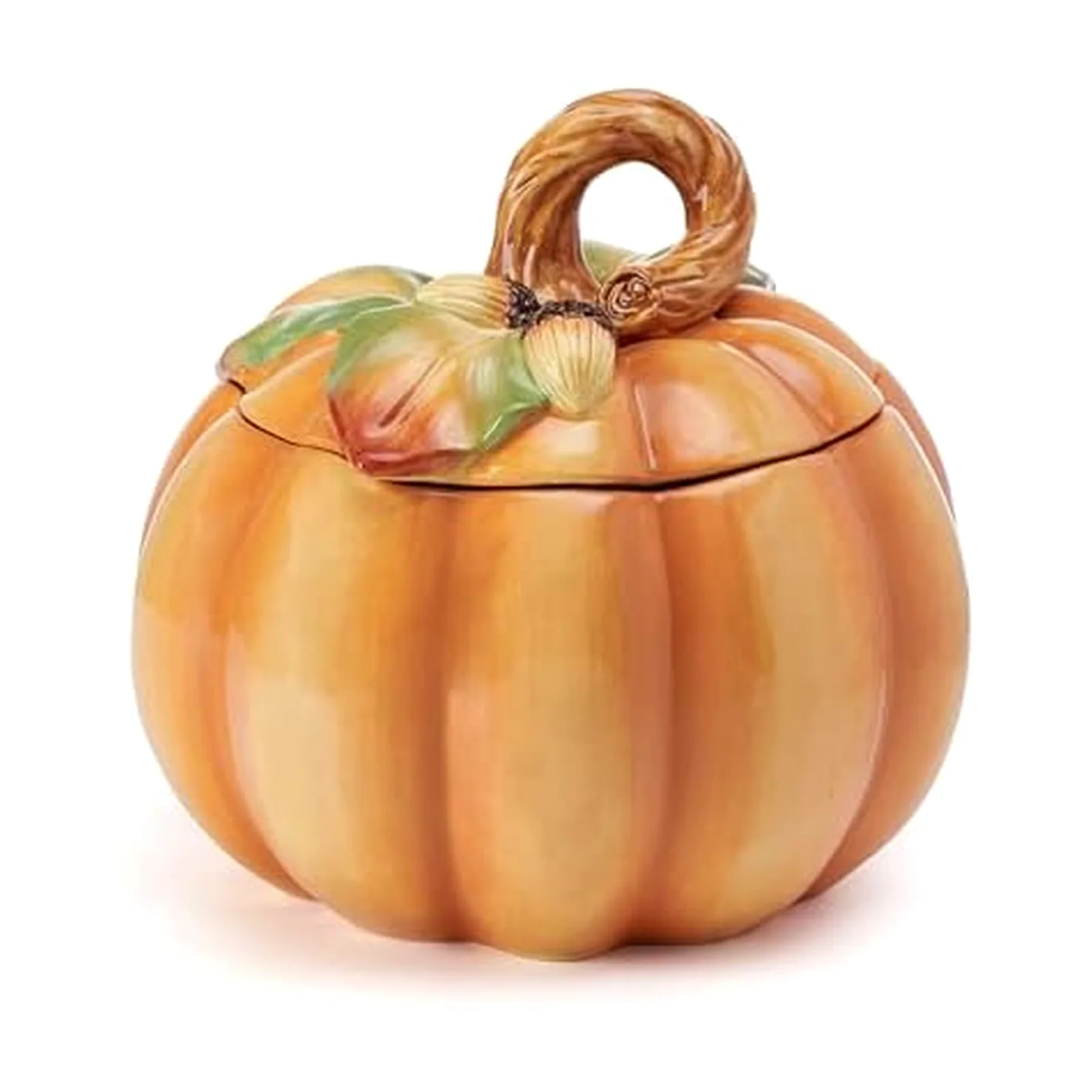 Fitz and Floyd Fall Harvest Pumpkin Cookie Jar