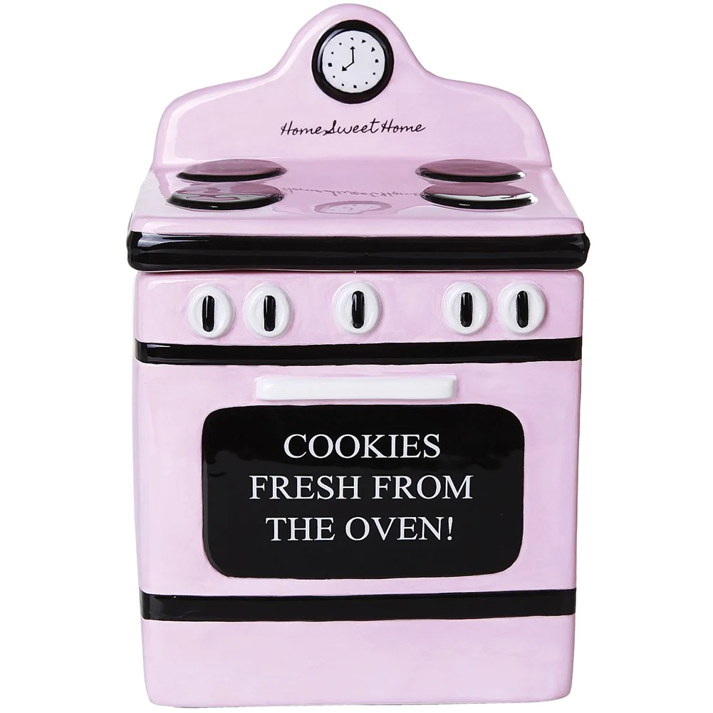 Pacific Giftware Retro Oven Freshly Baked Cookie Jar