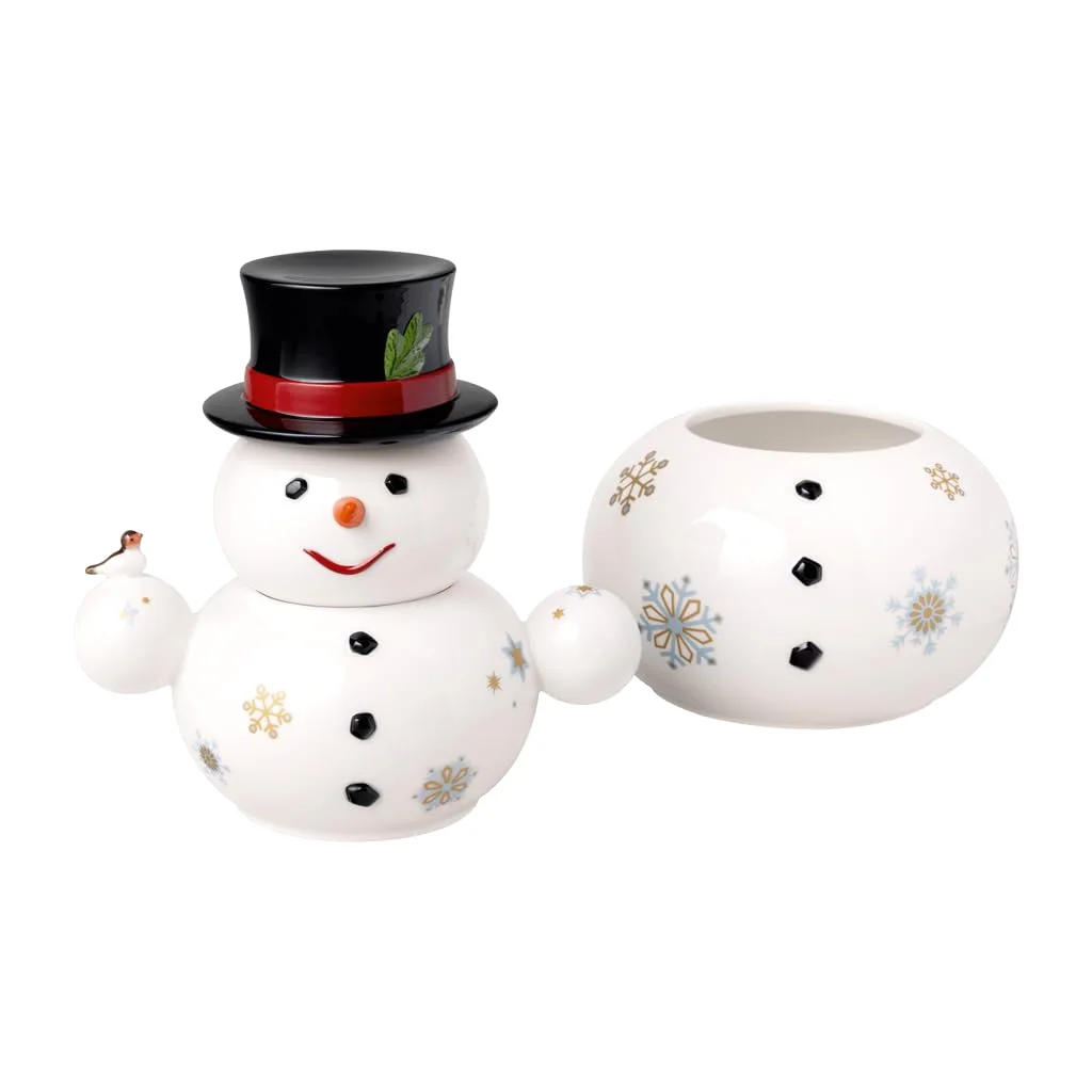 Villeroy & Boch Christmas Toys Memory Jar, Snowman