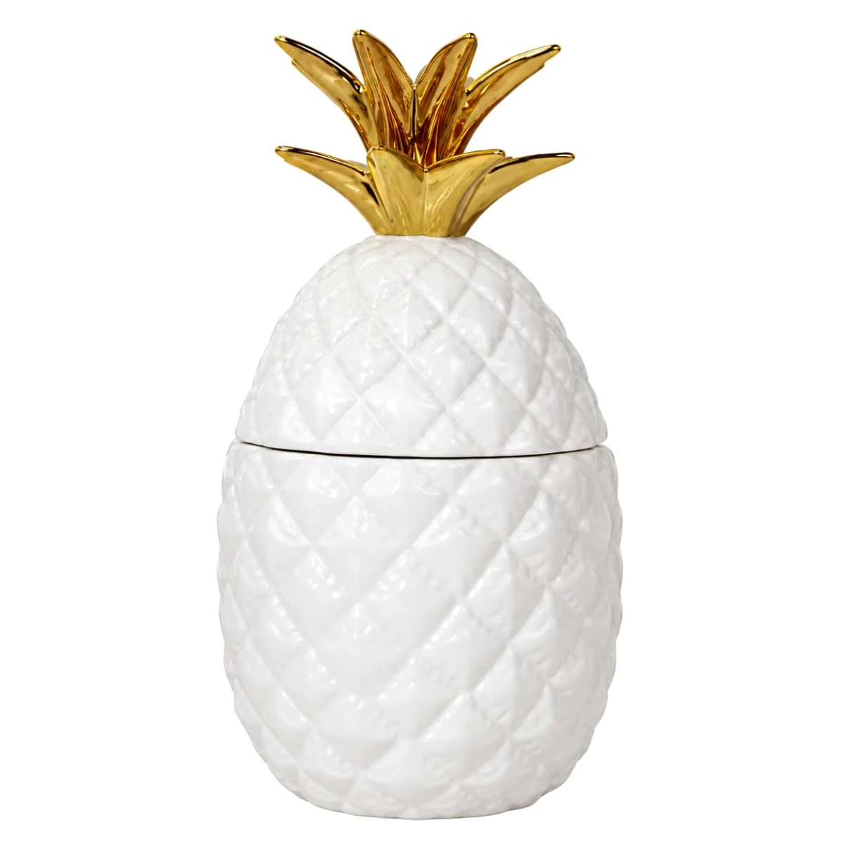 Comfy Hour Ceramic Pineapple Cookie Jar