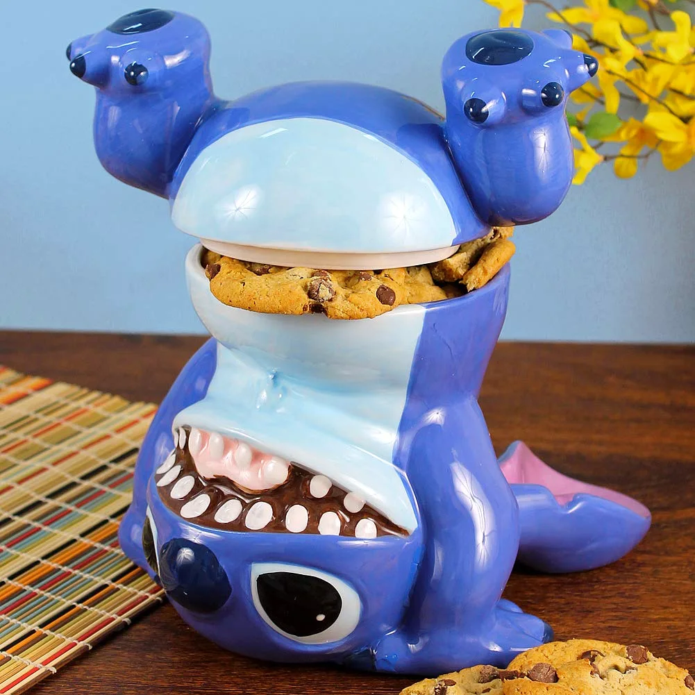 Zrike Brands Disney Stitch Handstand Cookie Jar