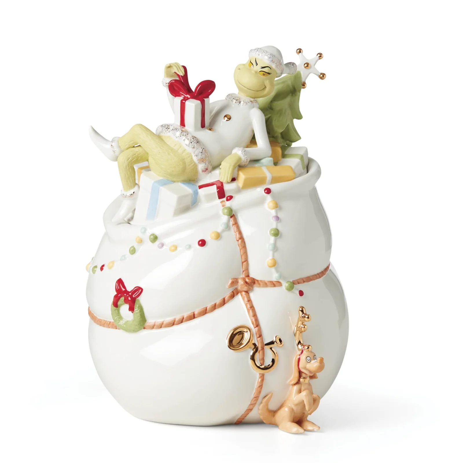 Lenox Merry Grinchmas Cookie and Candy Jars