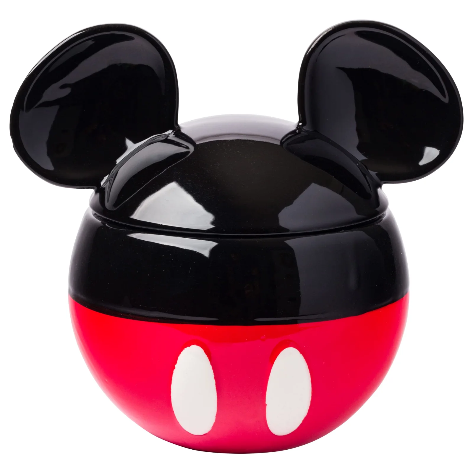 Silver Buffalo Disney Snack Jars, Mickey Mouse and Lilo & Stitch